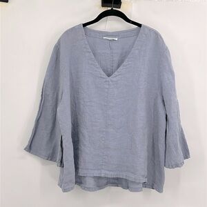 Bryn Walker Lily Shirt Size XL Light Blue